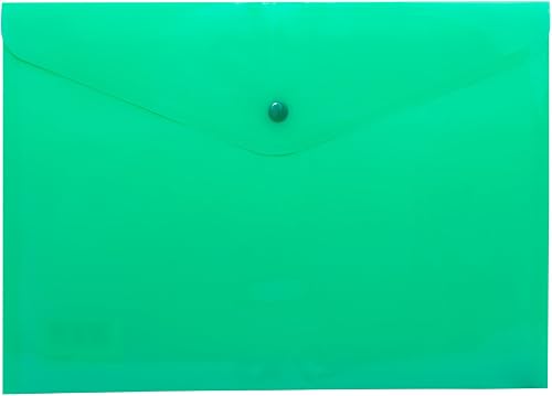 Butterfly 160µm Carry Folders, A4 Size, Pastel Green