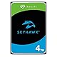 Seagate SkyHawk 4TB, Interne Festplatte HDD, Videoaufnahme bis zu 64 Kameras, 3.5 Zoll, 256 MB Cache, SATA 6GB/s, silber, inkl. Data Rescue Service (ST4000VXZ16)