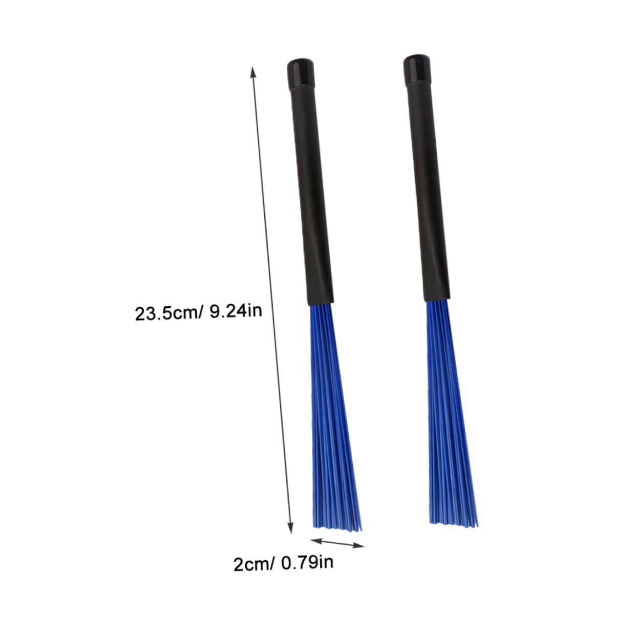 BESTonZON Drumstick Set for Jazz Acoustic Drum Brush Nylon Wire Sturdy Design for Intense Use