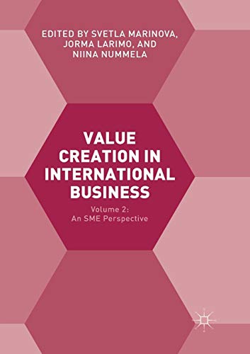 Value Creation in International Business: Volume 2: An SME Perspective