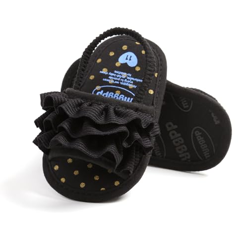 Image of Infant Baby Boys Girls Summer Sandals Party Wedding Dress Flats Shoes Newborn Crib Shoes First Walkers Prewalkers 0-18 Months