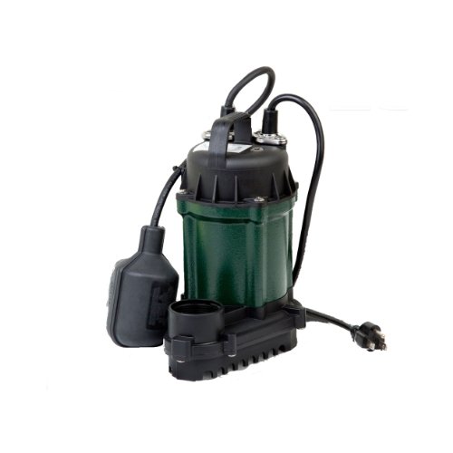 Zoeller 49-0006 Water Ridd'r III 0.25 HP Submersible Automatic Dewatering Pump with 20-Inch Cord
