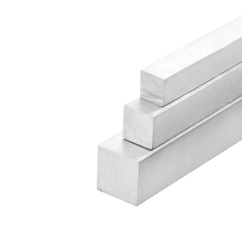 Barra Quadra Acciaio Inox AISI 304 6-30 mm Ø 8x8 mm 1 Metro
