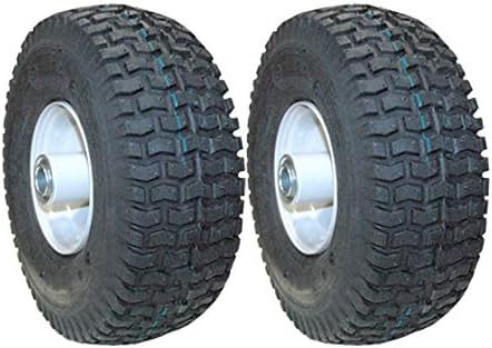 Rotary Corp Brand Replacement For Set of (2) WHEEL ASSEMBLIES 410X350X4 SNAPPER (GRAY)