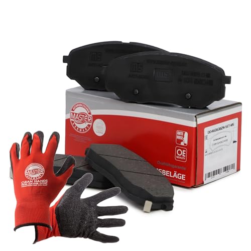 Master-Sport 13046136382N-SET-MSP Bremsbeläge + Handschuhe vorne für KIA SORENTO III (UM)