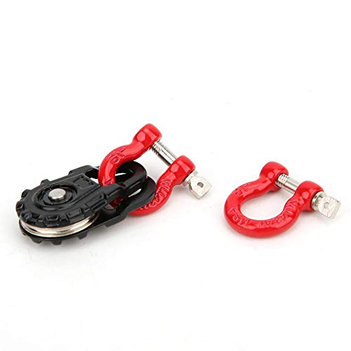 Corde en acier RC et manchon poulie acier pour accessoire de voiture escalade