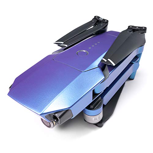 Image of Wrapgrade Mono Skin compatible with DJI Mavic Pro (Celeste Blue)