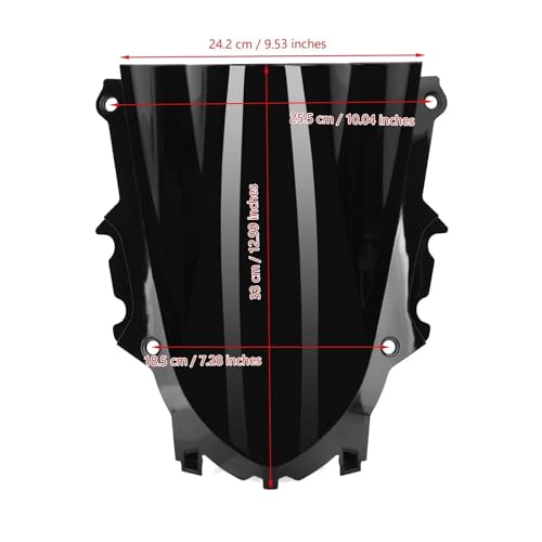 Pare-brise moto pour Yamaha R3 résistant aux chocs | Fini la fatigue des cervicales