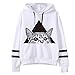 Produktbild Basic Style Casual Damen Kapuzenpullover, LEEDY * Witzig Katzenab Druck Season Clothes Kapuzensweatshirts Langarm-Sweatshirts Mit Rundhalsausschnitt Hip Hop Cotton Pullover