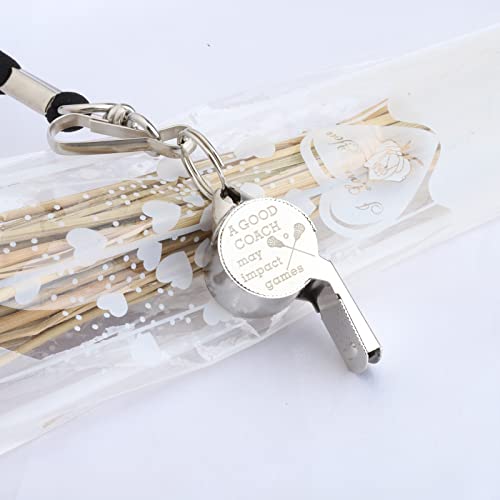 Silbato para Entrenador de Lacrosse con Cordón miniatura 2