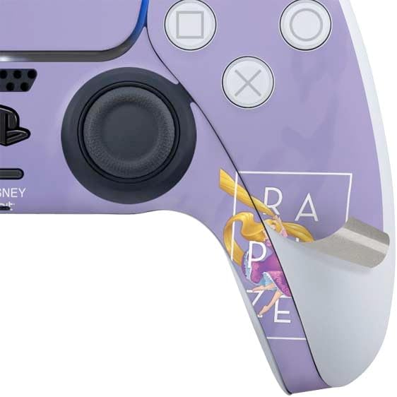 Skinit Decal Gaming Skin Compatible with PS5 Digital Edition Bundle - Officially Licensed Disney Princess Rapunzel and Pascal Design