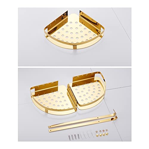Étagères d'angle douche caddy pour libérer l'espace des cabines encombrées - 4