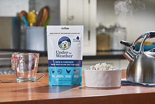 Under The Weather, Rice & Chicken Freeze Dried Bland Dog Food, 6 Oz #TOP6