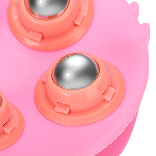 Salmue 360° Anti-Cellulite Massager Ball, Handheld Massager Stainless Steel Body Cellulite Massager Muscle Pain Relief Relax Massage Brush Glove For Face, Arm, Hand, Neck, Foot And Body #TOP7