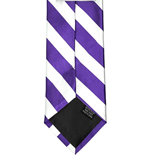 Image of tiemart Men's Striped Tie Standard Length