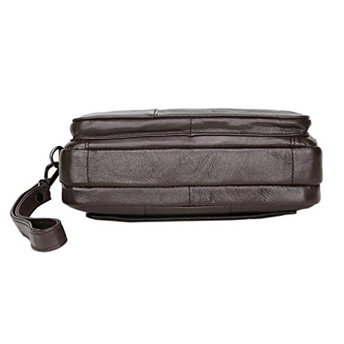 KPYWZER Acessório de viagem masculino 050 - carteira clutch, Marrom, One Size, Durável