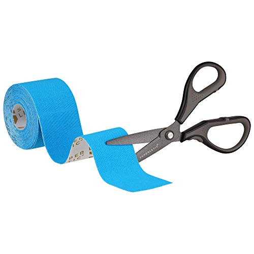 41AtuesGy2L Superletic Elite Sport Tape Scissors, Precise Cut Elastic Tapes Bandages & Plasters; Athletic, Physio & Surgical with… - Image 4