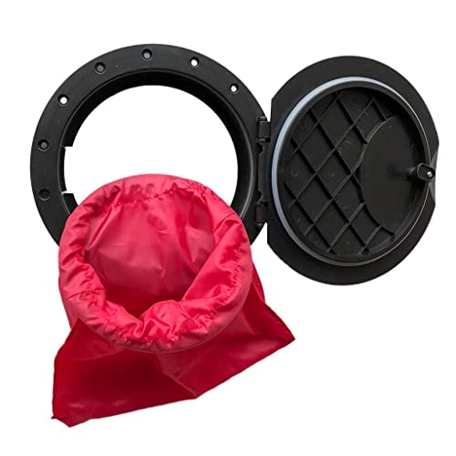 LEIPUPA 11 Inch Hatch Plate Kit with Storage Bag for Marine Boat Kayak