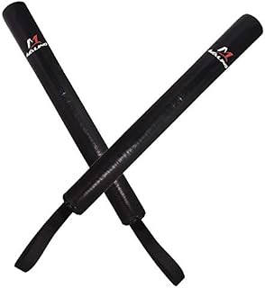 Malino 2pc Training Sticks Boxing Precision Focus Stick Punching Mitts PU Pads MMA Muay Thai Fighting Grappling Training Tool Stick