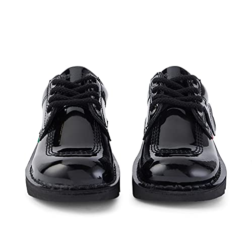 Kickers Girls Kick Lo Core School Shoes Black 72