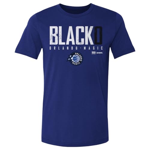 500 LEVEL Anthony Black Orlando Magic Elite Shirt (Royal Blue, Large)