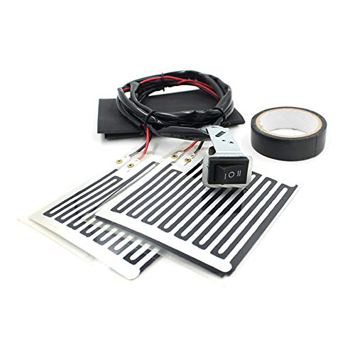 Pruie Aquecedor de guiador de aquecimento elétrico para motocicleta, aquecedor de punho 12V, punhos