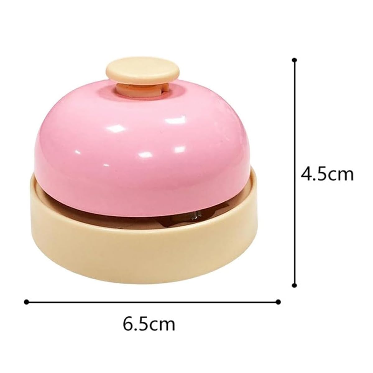 Set di 3 campanelli da Tavolo, campanelli da addestramento, campanelli di Chiamata per Hotel, Bar, ristoranti, cucine, scuole, Sale ricevimenti, addestramento Animali Domestici