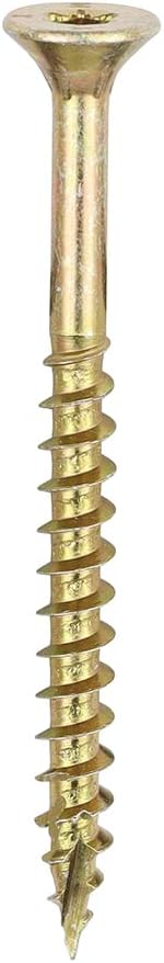 C2 Strong-Fix Multi-Purpose Premium Screws - PZ - Double Countersunk - Yellow - 4.0 x 40 - Tub of 1200
