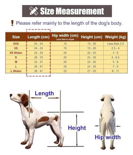 Fauteuil Roulant réglable Taille S pour Petits Chiens à 4 Roues