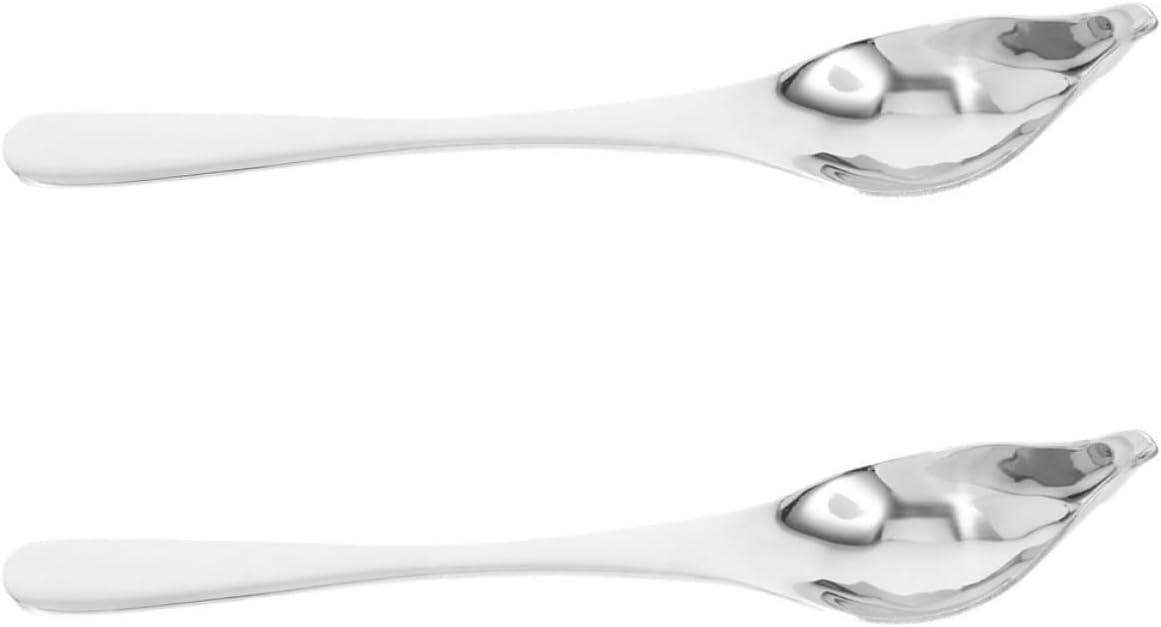 2pcs Stainless Steel Decorating Spoon for Sauce Pouring and Drizzling