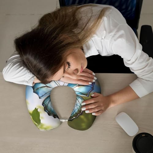 Almohada cuello de espuma viscoelástica tamaño único miniatura 6