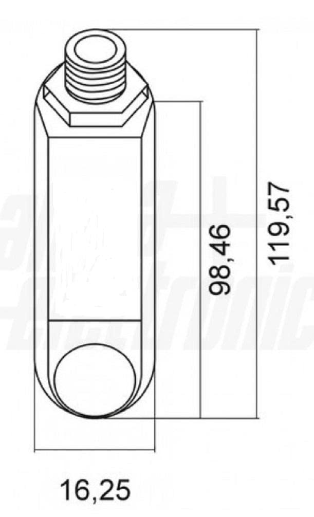 PIR Motion Sensor Dimensions
