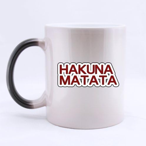 Bible Quotes, Christian And Church Sayings Hakuna Matata Tea Or Coffee Cups 100% Ceramic 11-Ounce MorphingMug