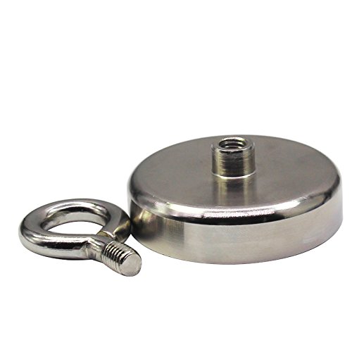 Fishing Magnet - 400 Lbs Rare Earth Neodymium Magnetic Fishing, Strong Heavy Duty Magnets For Magnet Fishing By Hippo Magnets #TOP1