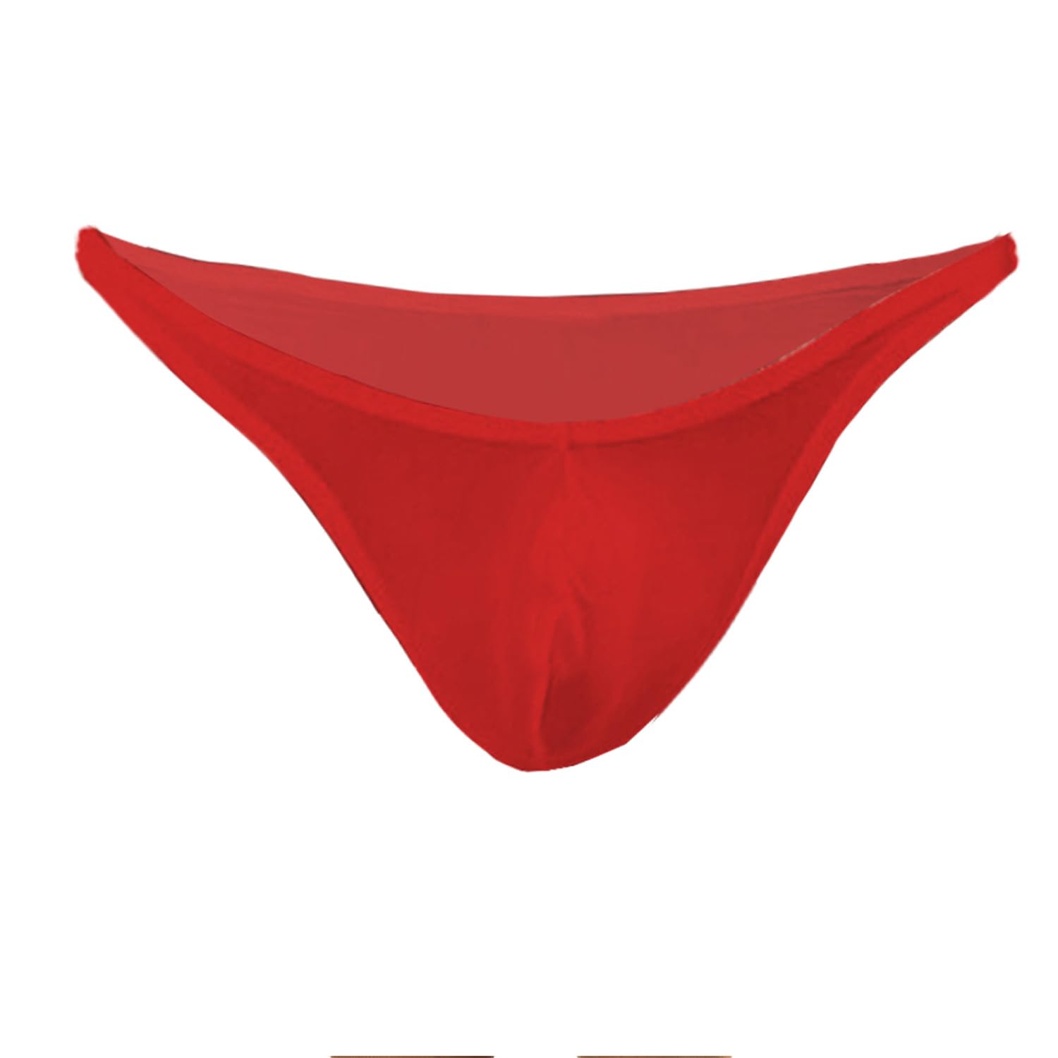 Men's Bikini, Low Rise Lace, Half Back Coverage, Center Seam Pouch