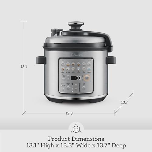 Breville Fast Slow Go Pressure Cooker BPR680BSS, Brushed Stainless Steel by Breville - Image 8