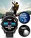 Wearable4U Garmin Fenix 8 Pro - 47mm AMOLED Premium Connected Multisport GPS Smartwatch, inReach Technology, Sapphire, Carbon Gray DLC Titanium w/Black/Pebble Gray Silicone Band w PowerBank Bundle