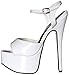Ellie Shoes Women's 652-Juliet Dress Sandal, White, 10 B Us