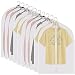 Adalite Moth Proof Garment Bags-Garment Cover 10 Pack Clear Garment Bags Hanging Garment Bag PEVA Garment Bag for Storage Travel Breathable Dust Proof and Waterproof Garment Covers 24x32 ins