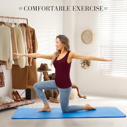 Image of Toulite 4 Pcs Thermal Tank Tops Women Underwear Tops Sleeveless Undershirt for Women Cotton Camisole Warm Base Layer
