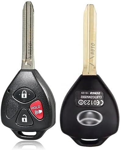 Replacement Key Fob For Toyota Corolla, Matrix, Vibe - Keyless Entry Remote, Needs Programming