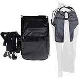 [Utilisation polyvalente] : Ce bac à fumier est idéal pour les routes, les manèges, les écuries, les fermes, les défilés, les jardins, les pelouses, les jardins urbains, les événements équestres, les mariages et autres occasions en extérieur.