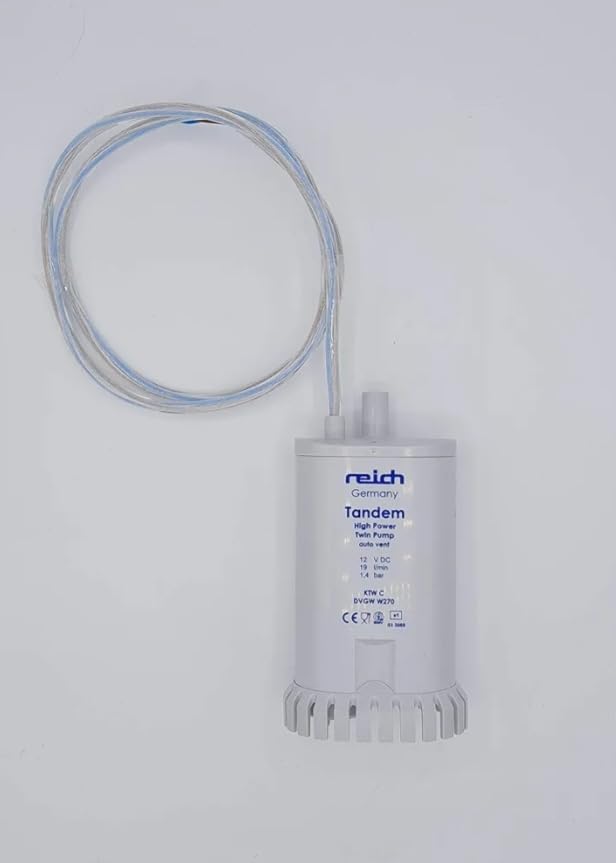 Reich Pompa sommergibile Twin 19 l/min 1,4 Bar Sfuso