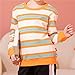 Betadog Baby/Toddler Boy Long Sleeve Shirt Basic Tshirt Tops, Light Undershirt Solid & Striped Tees (Orange, 4-5 Years)