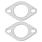 Briny River 2 Stück Auspuffdichtungen 55194844 44011AE010 Kompatibel mit Subaru Kompatibel mit FIAT
