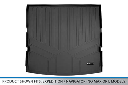 Maxliner Cargo Trunk Liner Floor Mat Behind 2Nd Row Black Compatible With 2018-2022 Expedition/Navigator (No Max Or L Models) #TOP2