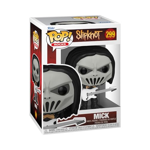 Funko Pop! Rocks: Slipknot – Mick – Figurine en Vinyle à Collectionner – Idée de Cadeau – Produits Officiels – Jouets pour Les Enfants et Adultes – Music Fans - Les Beatles, Paul McCartney, John Lennon, RIngo Starr, George Harrison Funko Pop! Rocks: Slipknot - Mick - Figurine en Vinyle à Collectionner - Idée de Cadeau - Produits Officiels - Jouets pour Les Enfants et Adultes - Music Fans – Image 3