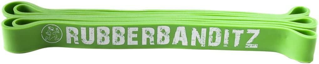 RubberBanditz Athlete Training Running Bands - Great for Agility, Mobility, Jumping, Plyometrics, Power Fitness, Speed Band Training Workouts - Choose from 2 Sizes of Exercise Resistance Sprint Bands