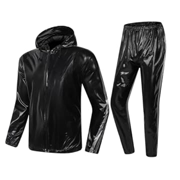 sauna suit with hood