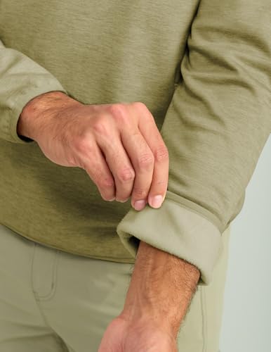 HUK mens Coldfront+ 1/4 Zip, Performance Fishing Jacket